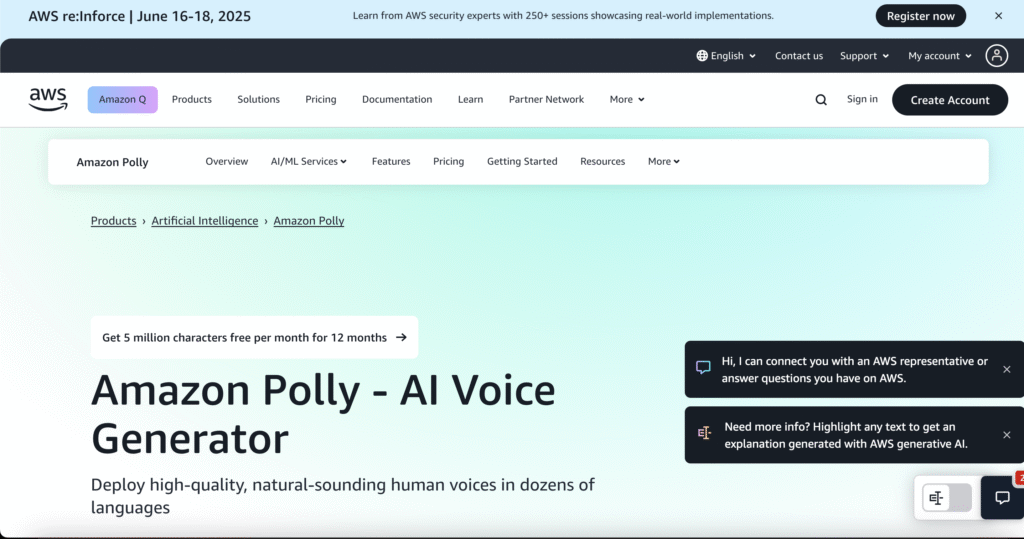 Amazon Polly